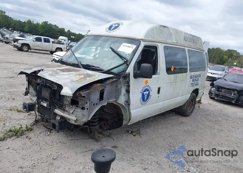 2011 Ford E-150 Commercial z USA, uszkodzony, nr VIN 1FTNE1EW6BDA45742